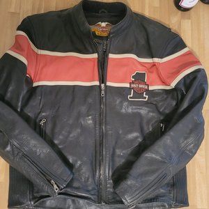 Men's Harley Davidson Genuine leather Motorcycle jacket